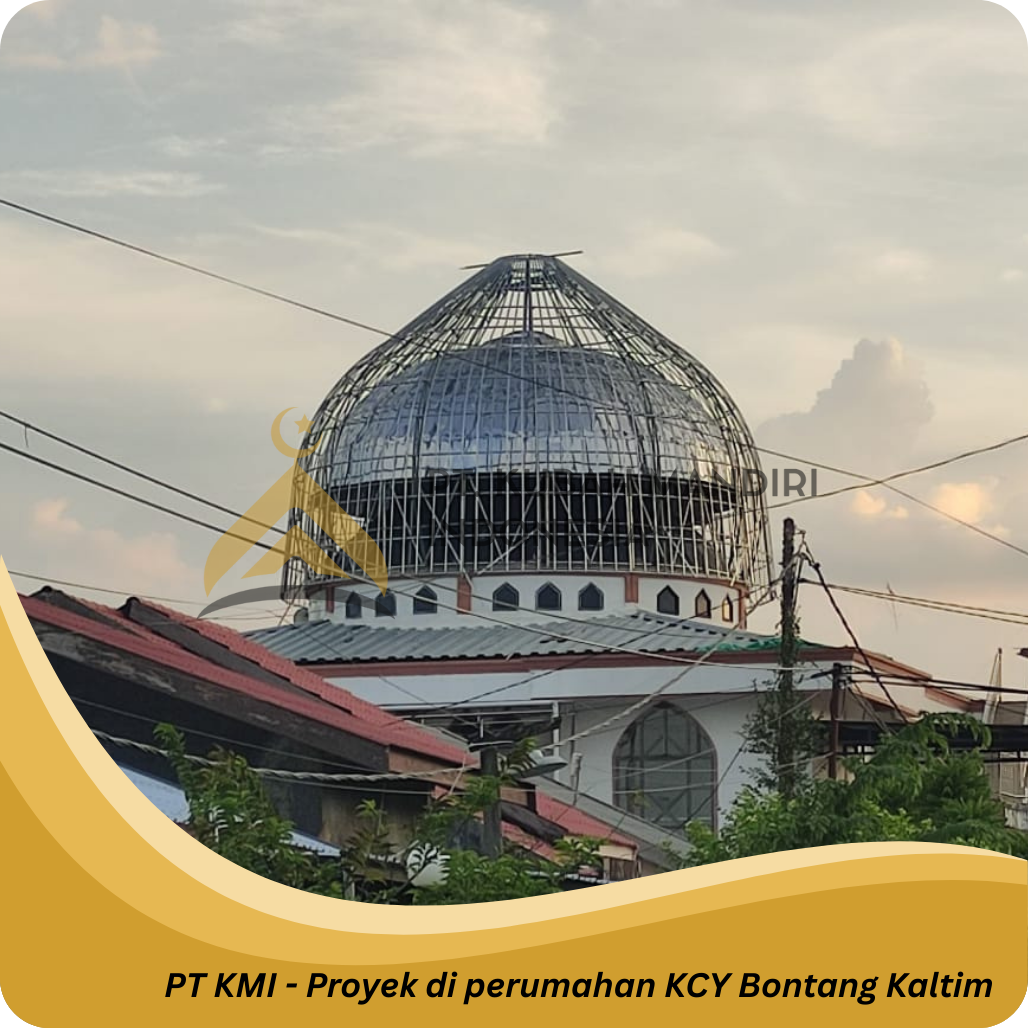 Proyek di perumahan KYC Bontang Kaltim